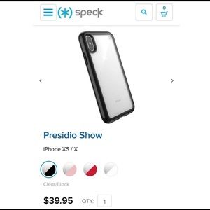 Speck Presidio Show iPhone XS/X - Black
